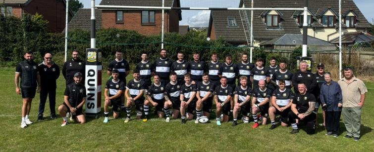 The Pembroke Dock team which beat Whitland in the KO Cup